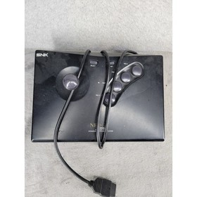 SNK Neo Geo AES Arcade Stick Controller NEO-AEC Black Wired 15-Pin Japan