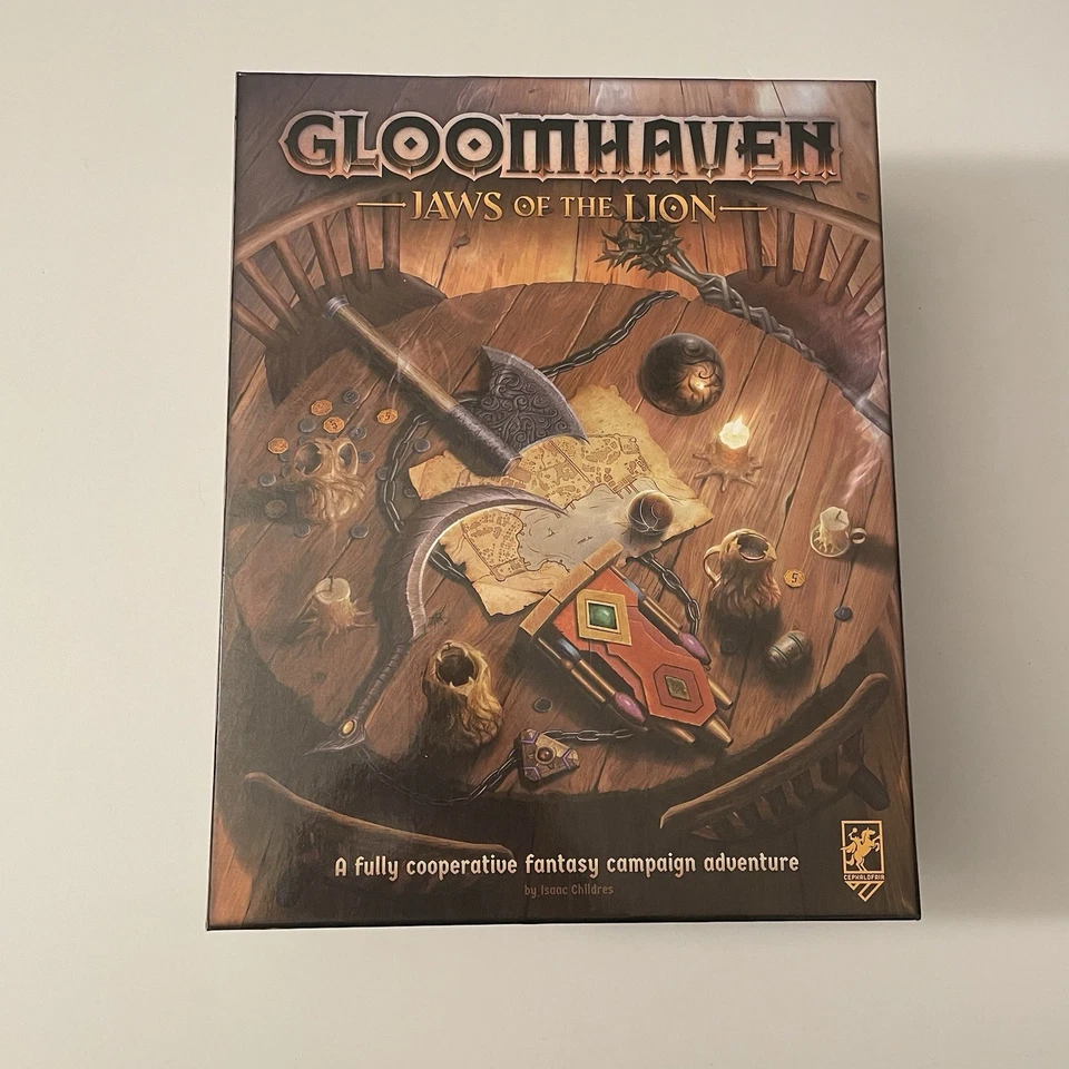 Gloomhaven: JAWS OF THE LION Board Game - Barely Played - Image 1 of 4