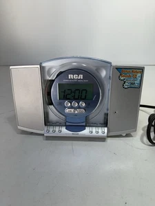 RCA Stereo CD Player w/ Digital AM/FM Tuning Clock Radio RP3755A  - Picture 1 of 13