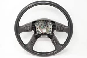 2003-2006 Chevy Tahoe Yukon Silverado Sierra Steering Wheel OEM P15188425 Black - Bild 1 von 15