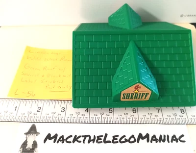 Lincoln Logs Wild West Ranch techo verde sheriff herrero solo pieza Foto 1 de 4