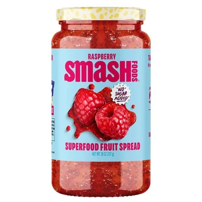 Smash Foods Raspberry Superfood Jam & Jelly Fruit Spread, 26 oz - Image 1 of 3