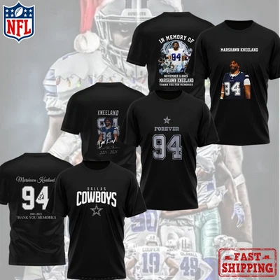 Estoque dos EUA!! Presente de memórias Marshawn Kneeland Dal.las Cow*boys 2001-2025 - Imagem 1 de 4