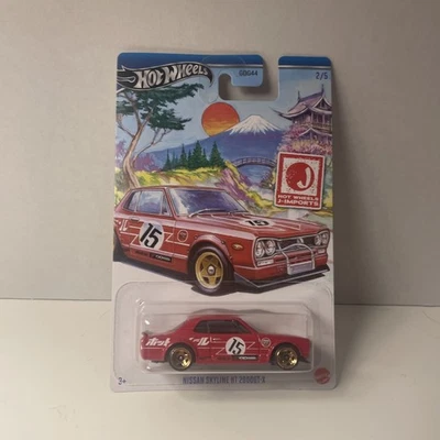 Hot Wheels Nissan Skyline HT 2000GT-X Hot Wheels J-Imports 2/5 Foto 1 de 4