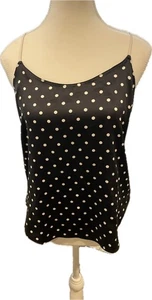 Victoria’s Secret Seiden-Tanktop gepunktet S - Bild 1 von 5