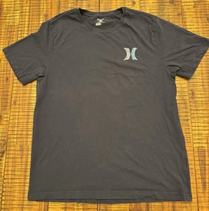 Hurley Herren Graphic Tee Paisley Logo Navy Blau Größe Large - Bild 1 von 10