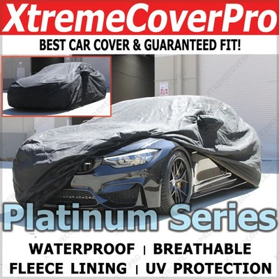 2017 2018 2019 2020 ALFA ROMEO GIULIA CUBIERTA DE COCHE IMPERMEABLE CON BOLSILLO ESPEJO NEGRO Foto 1 de 4