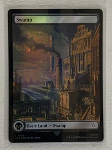 Swamp (0105) (Foil) - ACR L 0105 Land - Magic Universes Beyond: Assassin's Creed - Bild 1 von 1