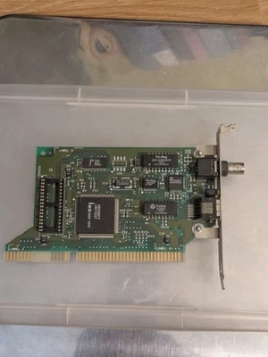 INTEL ISA NETWORK CARD WITH BNC 352621-003 fcc id:EJMNIO-EPXISA2W - Image 1 of 4