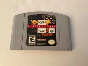 Testato! Namco Museum Pac-Man Ms. Nintendo 64 N64 gioco classico autentico OEM - Foto 1 di 4