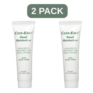 Cann-Ease Nasal Moisturizer Gel (2 Pack) – 1oz Each | Aloe-Based, Oxygen Therapy - Picture 1 of 3