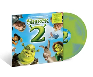 SHREK 2 - Motion Picture Soundtrack Sky Blue & Green Mix Vinyl LP [NEW/SEALED] - Picture 1 of 4