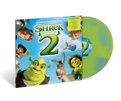 SHREK 2 - Motion Picture Soundtrack Sky Blue & Green Mix Vinyl LP [NEW/SEALED] - Image 1 of 4