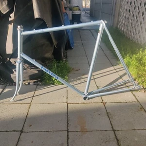 Univega Gran Rally Chromoly Double Butted Frame & Fork 24.5 - Picture 1 of 15