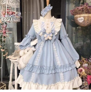 lolita prinsess dress girls fancy bow bear - Picture 1 of 9