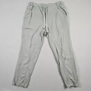 Witchery Pants Womens Size 6 Grey Pullover Drawstring Mid Rise #1067 - Picture 1 of 12