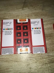 SANDVIK HARTMETALLEINSÄTZE STCK 20 SPEX 12 03 ED R-1 HM SME 42E12 R STÜCKZAHL 20 - Bild 1 von 1
