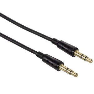 Hama Slim Câble Aux 3,5mm Câble Jack Prise Jack Audio Portable MP3-Player - Photo 1/5