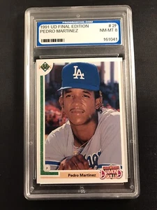 1991 UD Final Edition Pedro Martinez #2F Rookie PGS 8 NM-MT Boston Red Sox - Bild 1 von 3