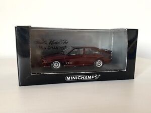 Extremely Rare 1:43 Minichamps 1981 Audi Quattro in Red Limited Edition!!