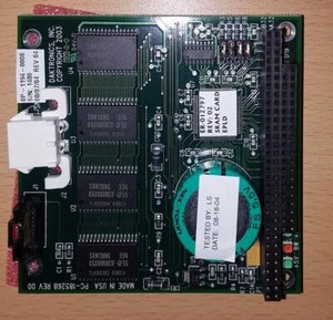 Daktronics OP-1194-0008 Vanguard PC104 Non Volatile SRAM Memory Card PC-185268 - Picture 1 of 1