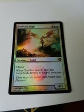 MTG - Scars of Mirrodin - Sunblast Angel - Foil - NM x1