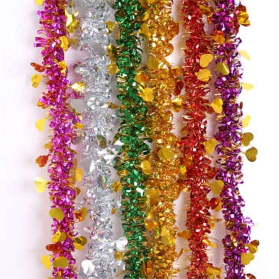 2 piezas Árbol de Navidad Amoroso Corazón Decoración Tira de Color Boda Latte Decoración de Navidad Foto 1 de 4