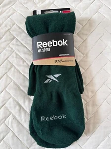 Reebok All Sport Men Socks - Green - Moisture Wicking - Large 8-13 Knee High NW - Picture 1 of 5