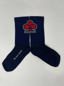 New Colnago Short Ankle 7cm Socks, S/M Navy Blue - Men 7-9.5US / Women 6-8.5 - Picture 1 of 2