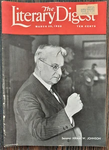 Literary Digest, March 23, 1935, pre-WW II news, great ads, Niemoller vs Hitler - Picture 1 of 3