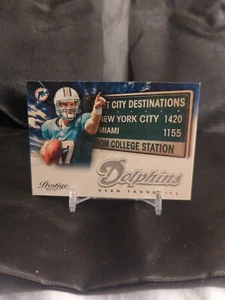 2012 Playoff Prestige - Draft City Destinations Holokote #10 Ryan Tannehill /100 - Bild 1 von 3