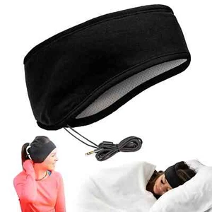 Auriculares para dormir - Auriculares sobre la oreja de malla ultra delgada fresca con cable para S... - Imagen 1 de 7