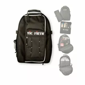 Vic Firth Drummer's Backpack With Removable Stick Bag - Picture 1 of 5