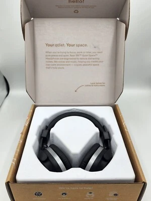 3M Quiet Space Headphones Black Hi-Fi 30+ Hrs Battery Bluetooth - Image 1 of 4
