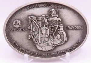 JOHN DEERE Over 5 Million Engines Belt Buckle - Picture 1 of 2