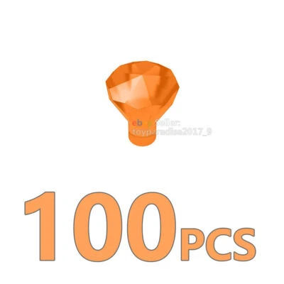 Gemas Joyas Cristales Rocas - ELIGE TUS COLORES - Diamante Faceta Tesoro Lote 100 PIEZAS Foto 1 de 4