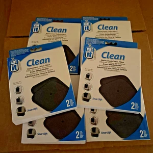 Twelve Replacement Carbon Filters SmartSift Hooded Litter 6 Boxes - Picture 1 of 5