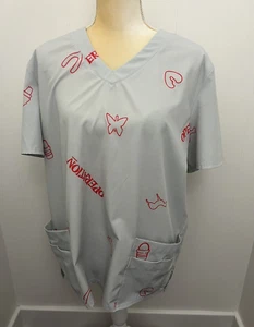 Blusa Médica Hasbro Operation Talla Pequeña/Mediana Gris Poliéster Spandex Elastizada - Imagen 1 de 12