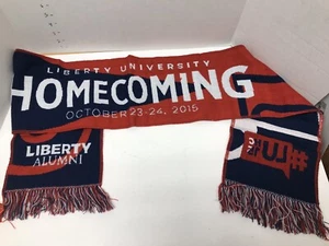 Liberty University Scarf LU Flames Sparky Football Outdoor Wear Homecoming 2015 - Picture 1 of 5