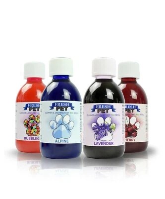 Dog Pet Cleaner Eco Refill Concentrate Makes 4x5L Full Scent Range Fresh Pet®
