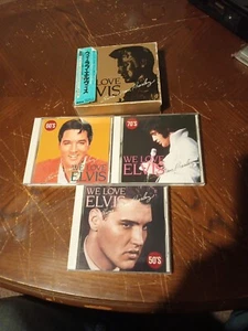 Elvis Presley 3 CD Made In Japan The 50's 60's 70's WE LOVE ELVIS - Picture 1 of 1