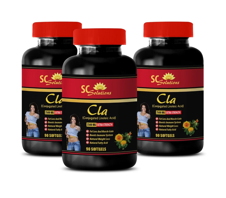 Energy boost without caffeine - CLA - Weight Loss - 3 B - CLA weight loss pills - Image 1 of 4