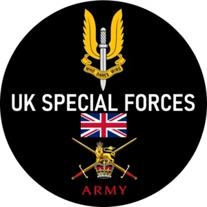 British Army UK SPECIAL FORCES Badge & Bottle Opener UKSF (R) SAS BADGE U CHOOSE - Picture 1 of 14