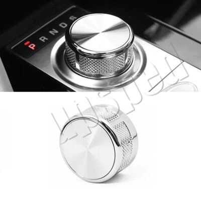 Silver Gear Shift Knob Head For Jaguar XE XFL XJL F-PACE For Land Rover 2017-24 — 第 1/4 张图片