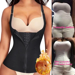 Fajas Reductoras Colombianas Body Shaper Tummy Control Waist Trainer Corset Gym - Picture 1 of 17