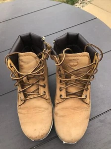 Childrens Boys Kids Suede Timberland Shoes Boots with side zip. Size UK 1 - Picture 1 of 4
