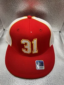 Kansas City Chiefs 31 fitted 7 1/4 inch Baseball Hat - Picture 1 of 2