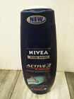 Nivea For Men Active 3 Original 3-in-1 Shower Shampoo Shave Body Wash 16.9 oz
