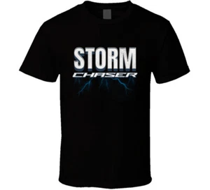 Storm Chaser Severe Weather Man Adventure Tornado Watchers Gift T Shirt - Picture 1 of 8