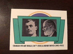 1992 Antique Cars #7 - Charles Stuart Rolls (1877-1910) & Henry Royce (1863-1933